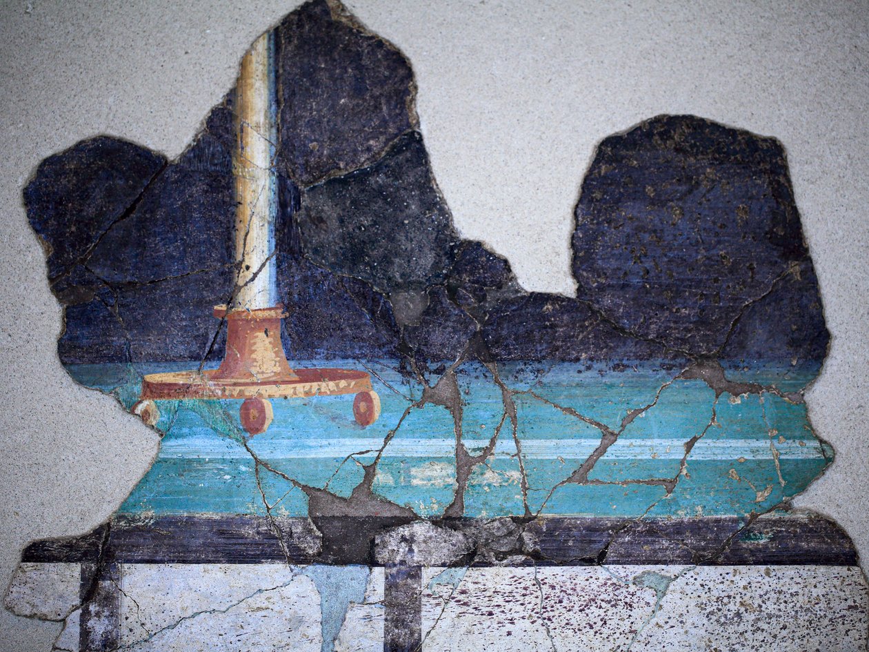 ローマの壁画 作： ギャロ・ロマン