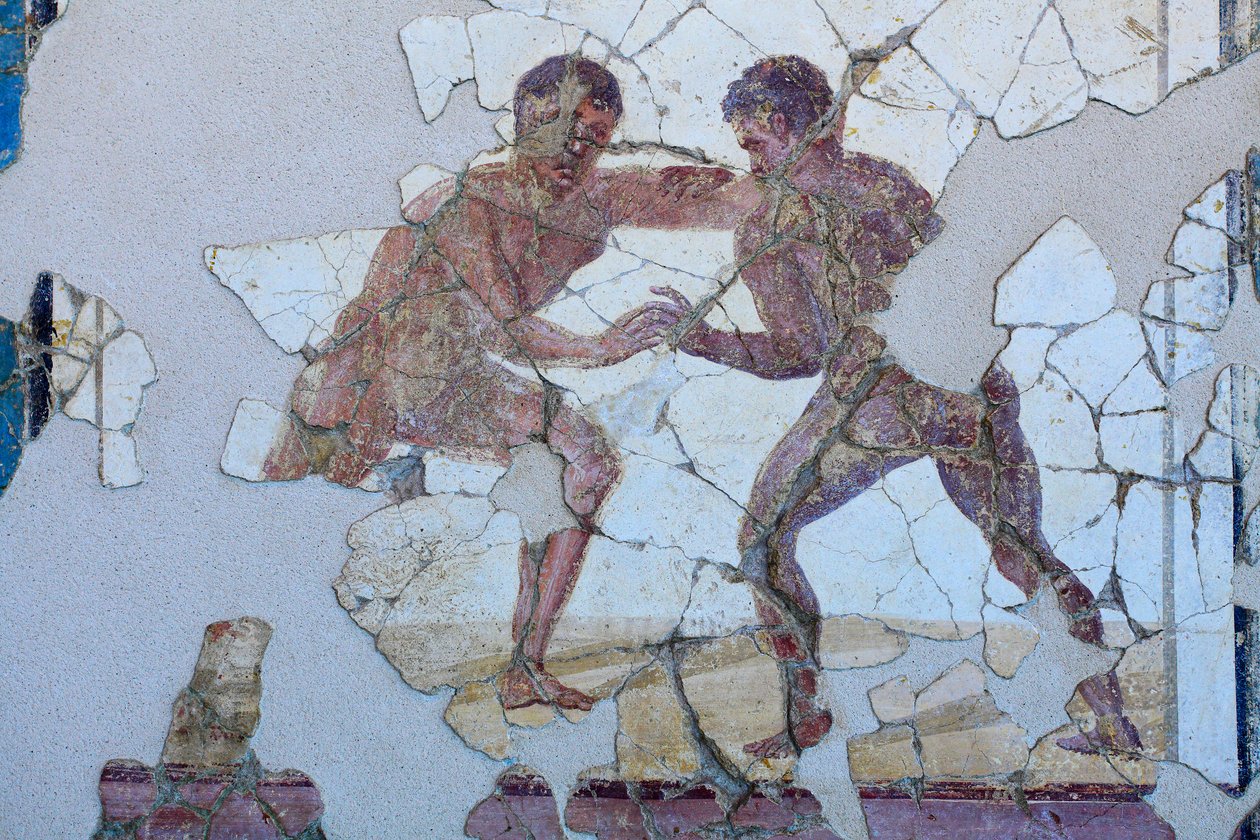 ローマの壁画 作： ギャロローマギャロローマ