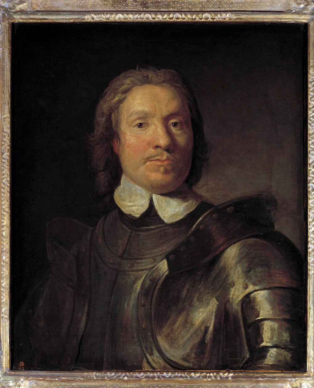イングランド護民官オリヴィエ・クロムウェル（1599-1658）の肖像 オリヴィエ・クロムウェルは、第一次イングランド革命（1641-1649）に参加した人物です ガスパール・ド・クレイエル（1584-1669）の絵画 日0.67×0.58メートル 作： Gaspar de（after）Crayer
