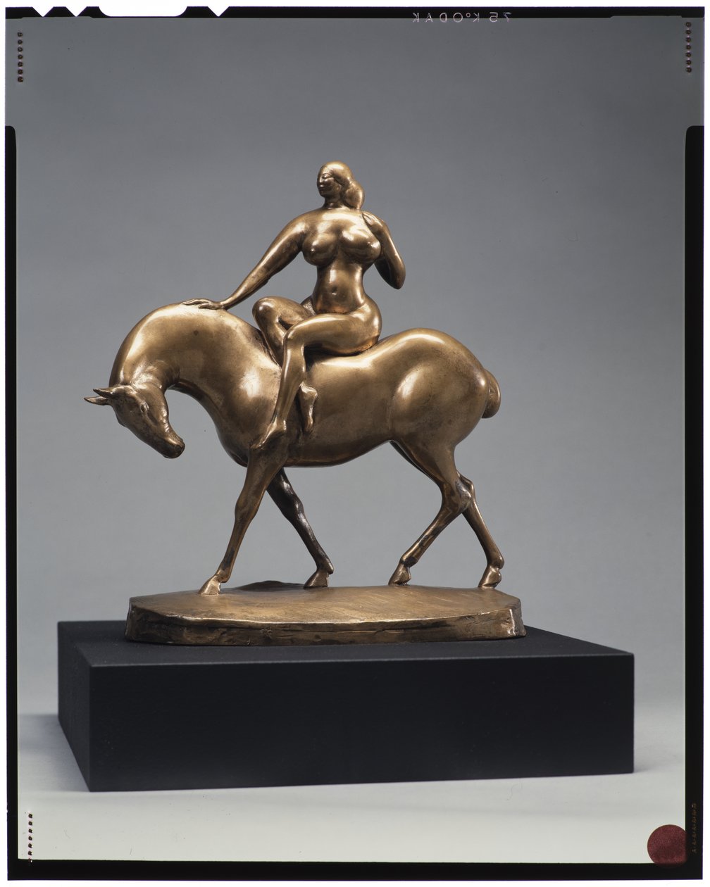 Equestriènne、1918（キャスト1931）（ブロンズ） 作： ガストンラシェーズ