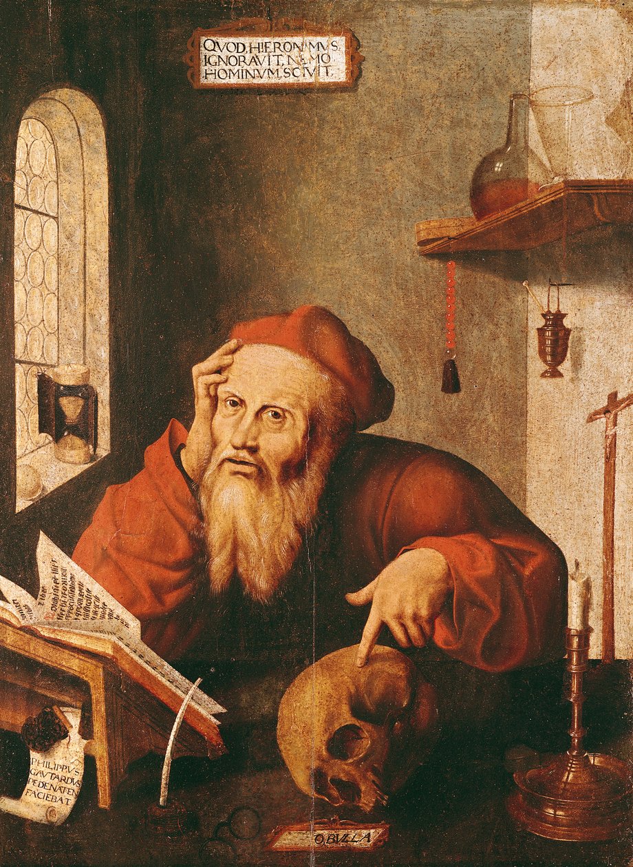 セントジェローム、クエンティンマシスまたはメッツィによる絵画の後（1466-1530） 作： Gautard de Pezenas