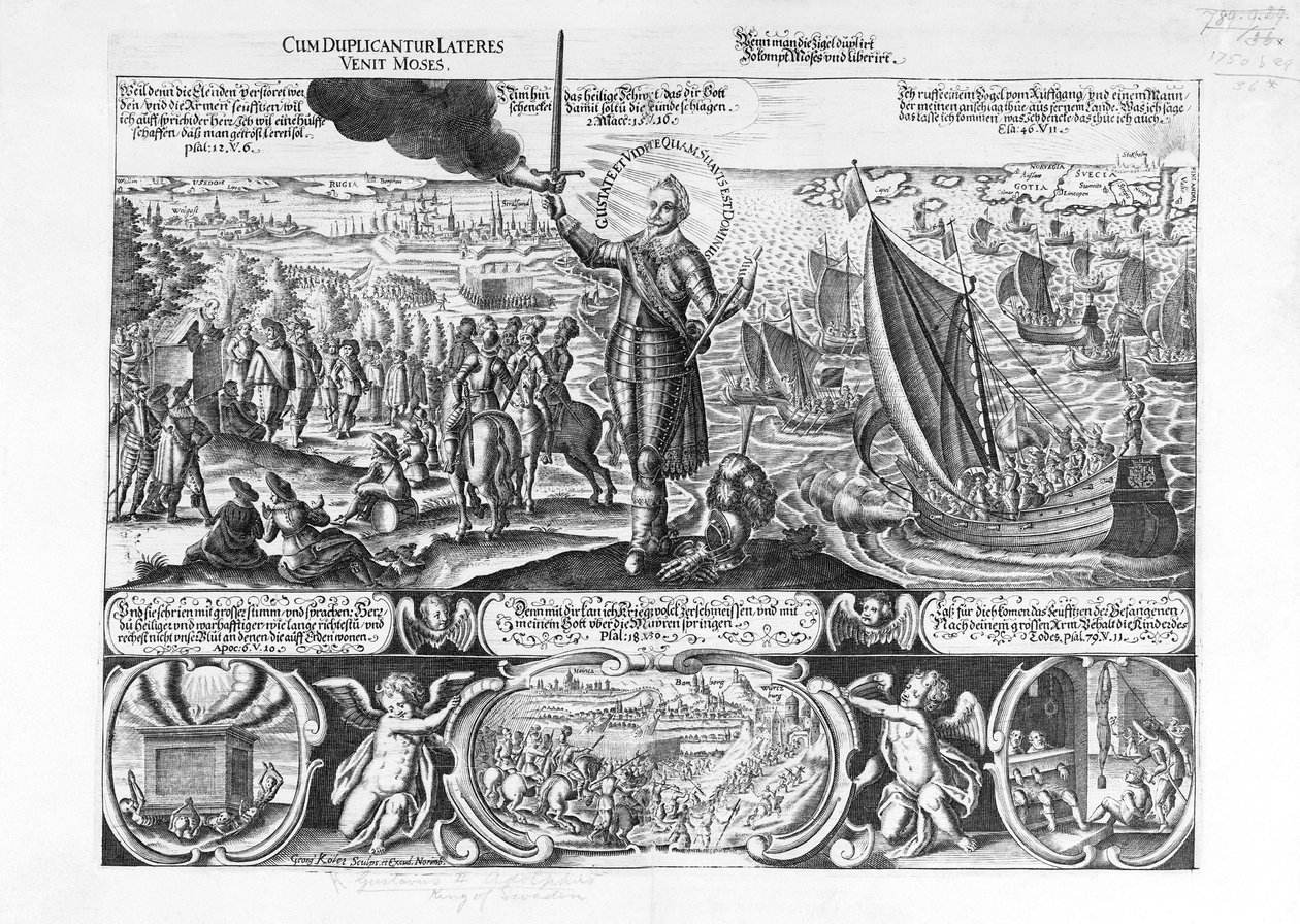 1630年にシュトラールズントに着陸したグスタフアドルフ 作： ゲオルグ・コラー