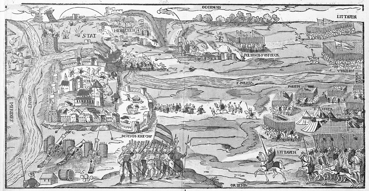 1579年のポロツク包囲戦 作： ゲオルク・ザ・エルダー・マック