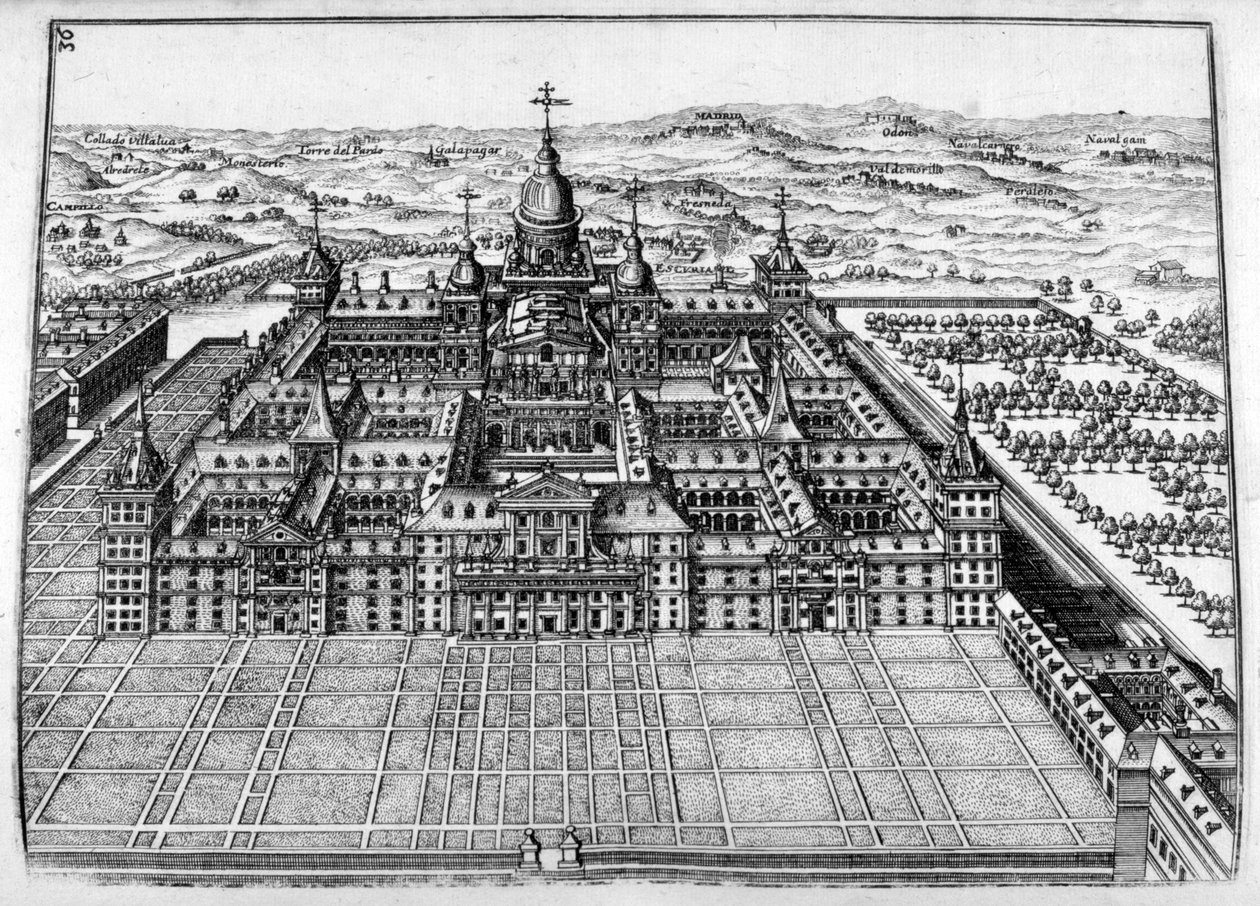 シャトーデザイン、1664年 作： ジョージ・アンドレアス・ボックラー