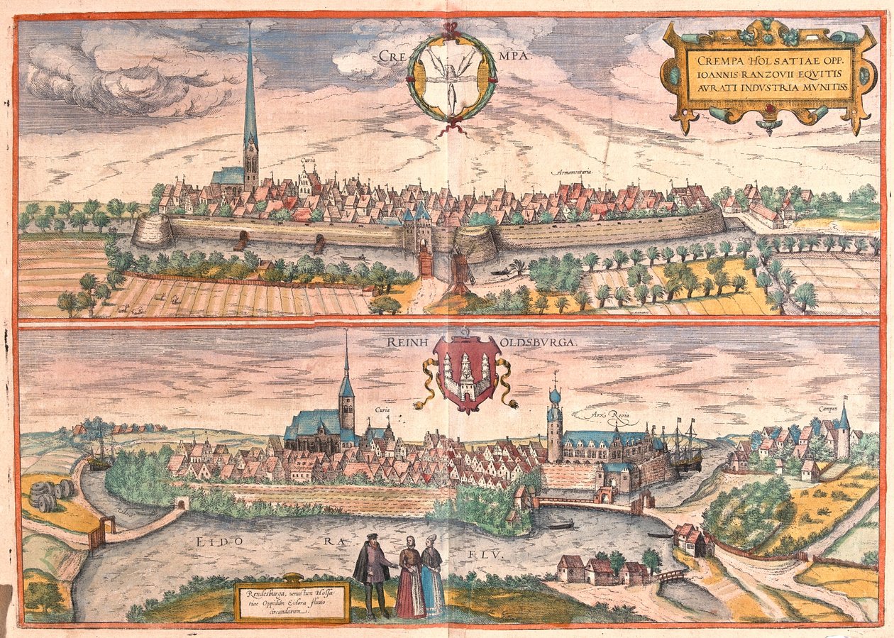 ゲオルク・ブラウン作『Civitates Orbis Terrarum』（ケルン、1617年）所収。 作： ジョージ・ブラウン