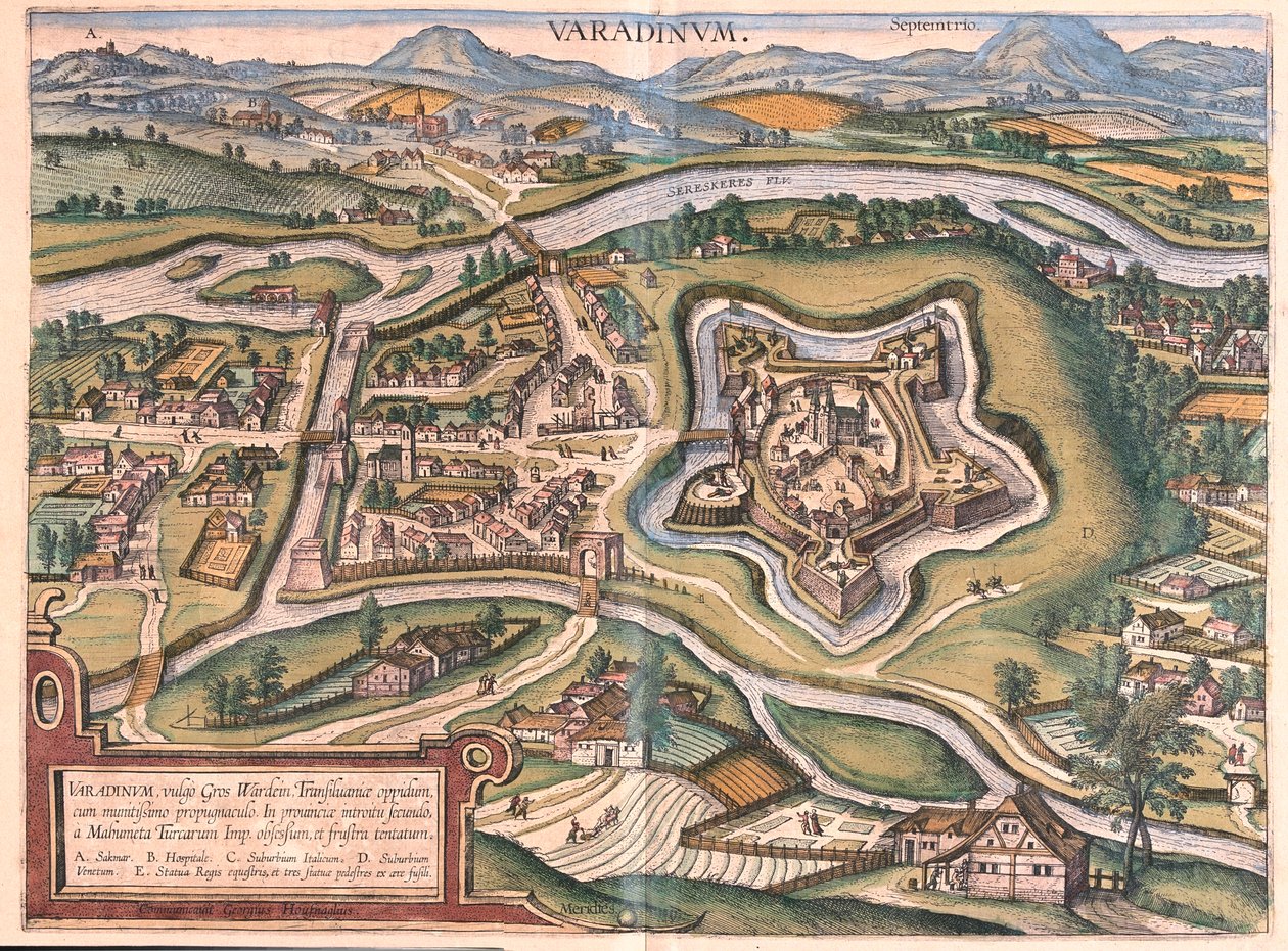 ゲオルク・ブラウン著『Civitates Orbis Terrarum』（ケルン、1617年）所収。 作： ジョージ・ブラウン