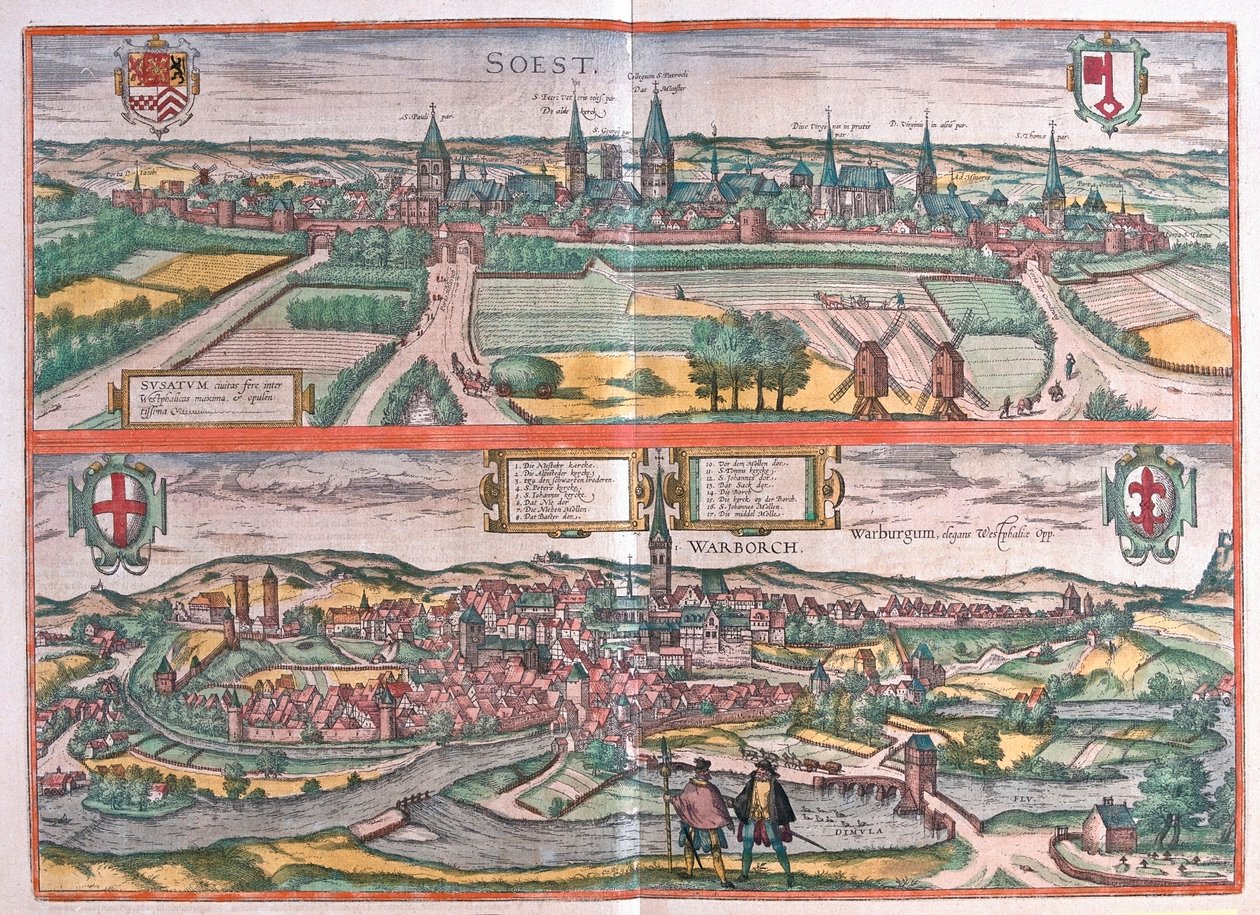 ゲオルク・ブラウン著『Civitates Orbis Terrarum』（ケルン、1617年）にある。 作： ジョージ・ブラウン
