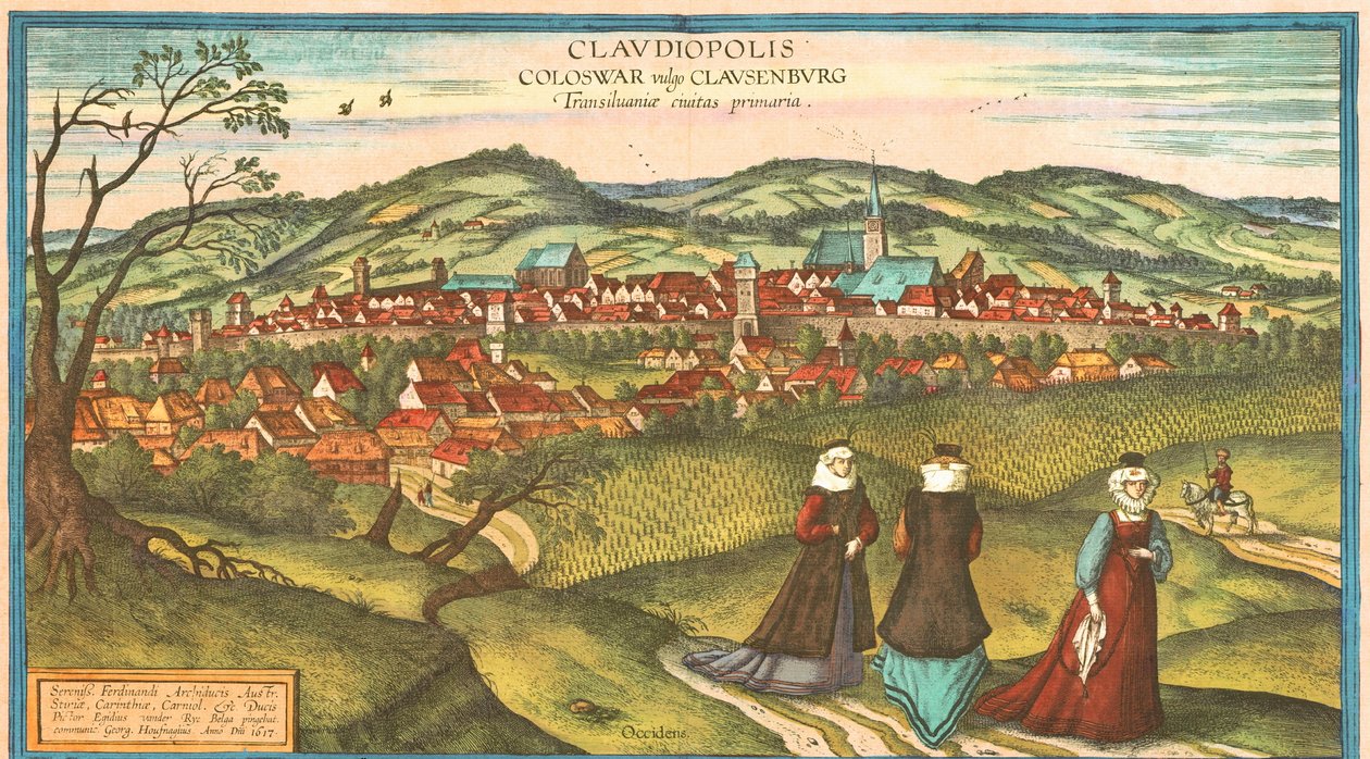 ルーマニア、ダチア 作： ゲオルクとホーゲンベルク フランツ (1535-90) ブラウン