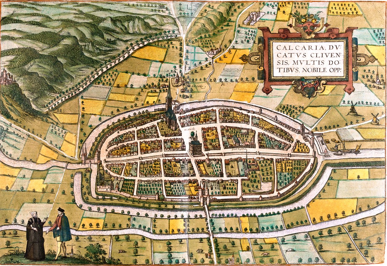 ドイツ、カルカル 作： ゲオルクとホーゲンベルク フランツ (1535-90) ブラウン