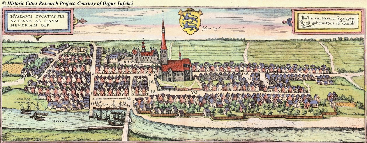 シュレースヴィヒ・ホルシュタイン 作： ゲオルクとホーゲンベルク フランツ (1535-90) ブラウン