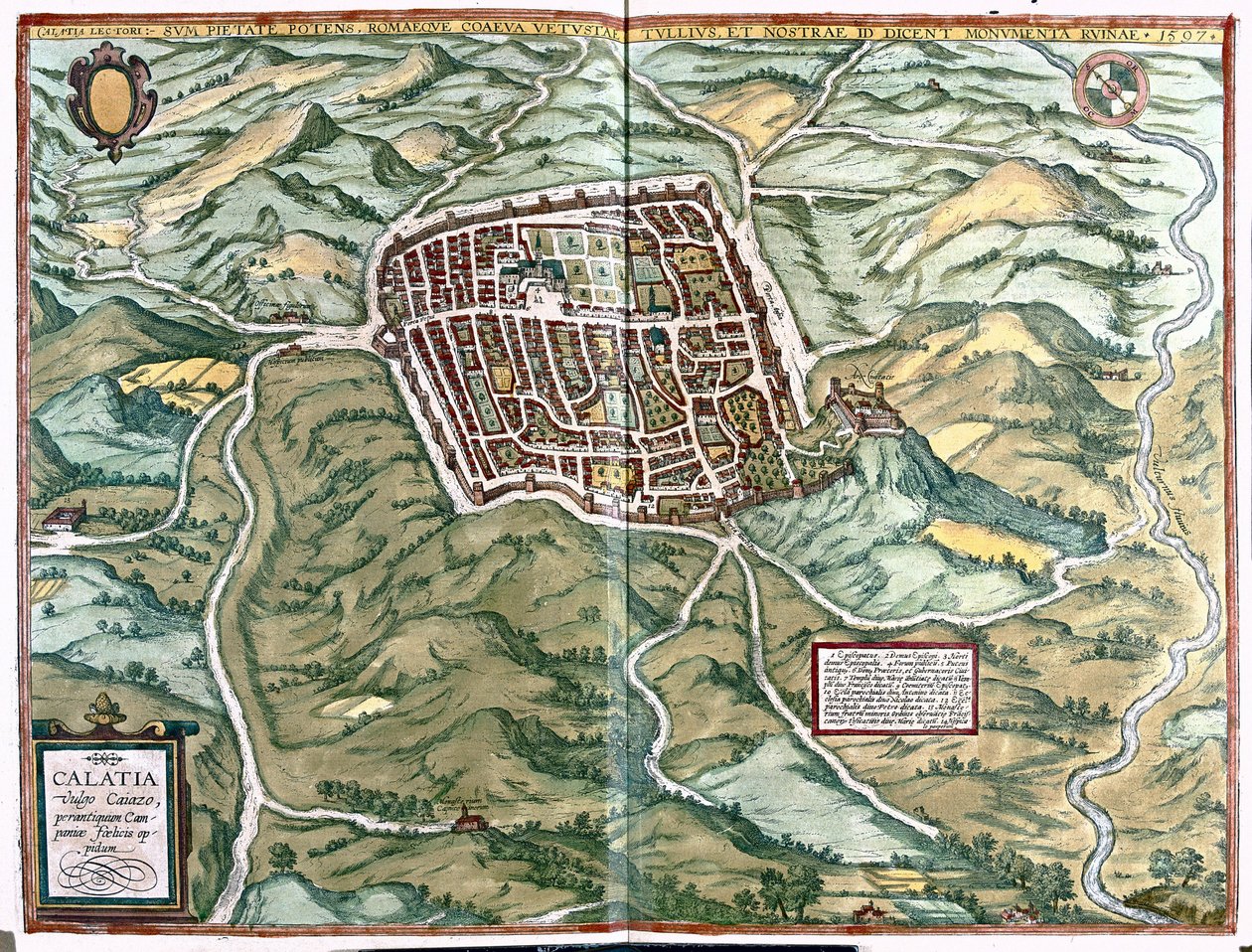 Caiazzo（カゼルタ県）、イタリア 作： フラン