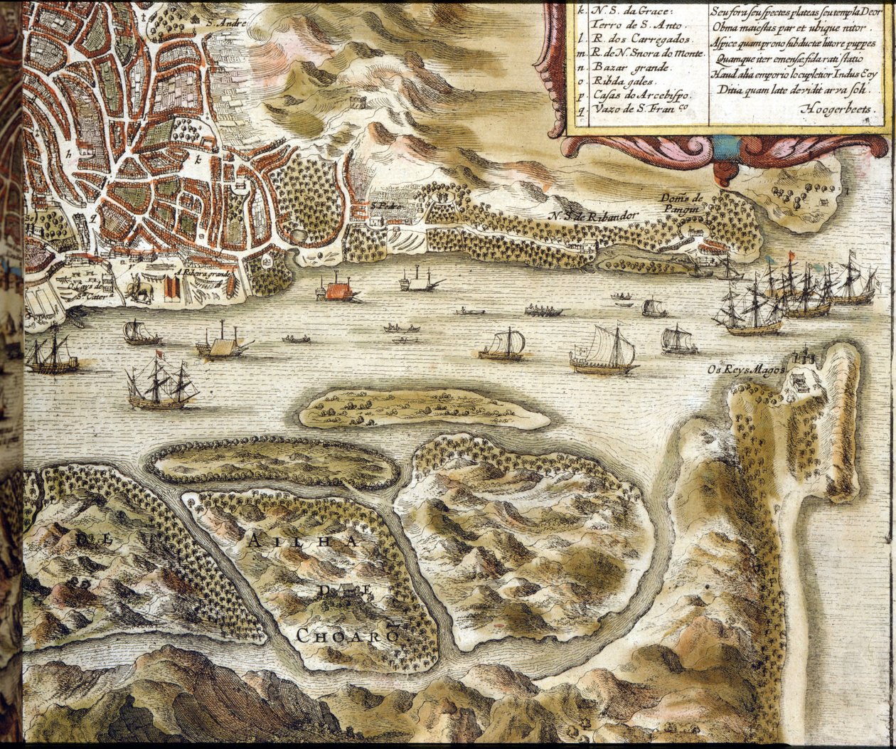 ゴアBraunとHogenbergによるアトラス「Civitates Orbis terrarum」によると 作： フラン