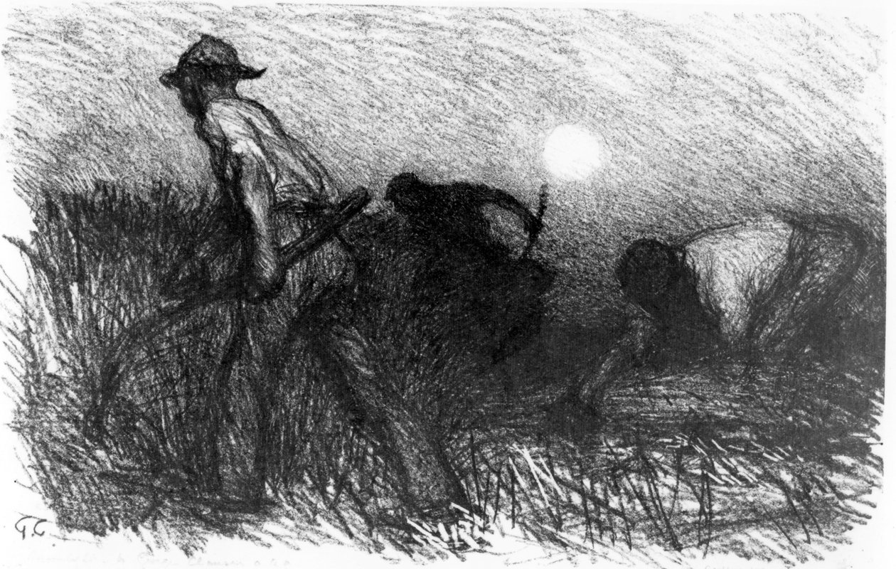 月光、1890年頃 作： ジョージ・クラウセン