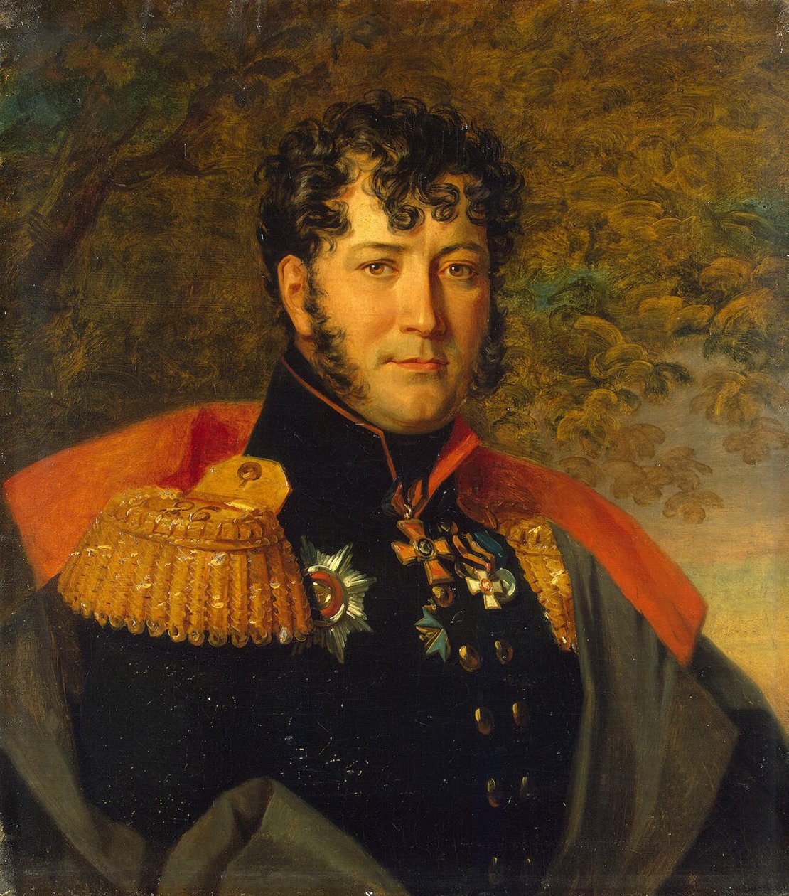 Fyodor Grigoryevich Gogelロシアの将軍 作： ジョージ・ドー