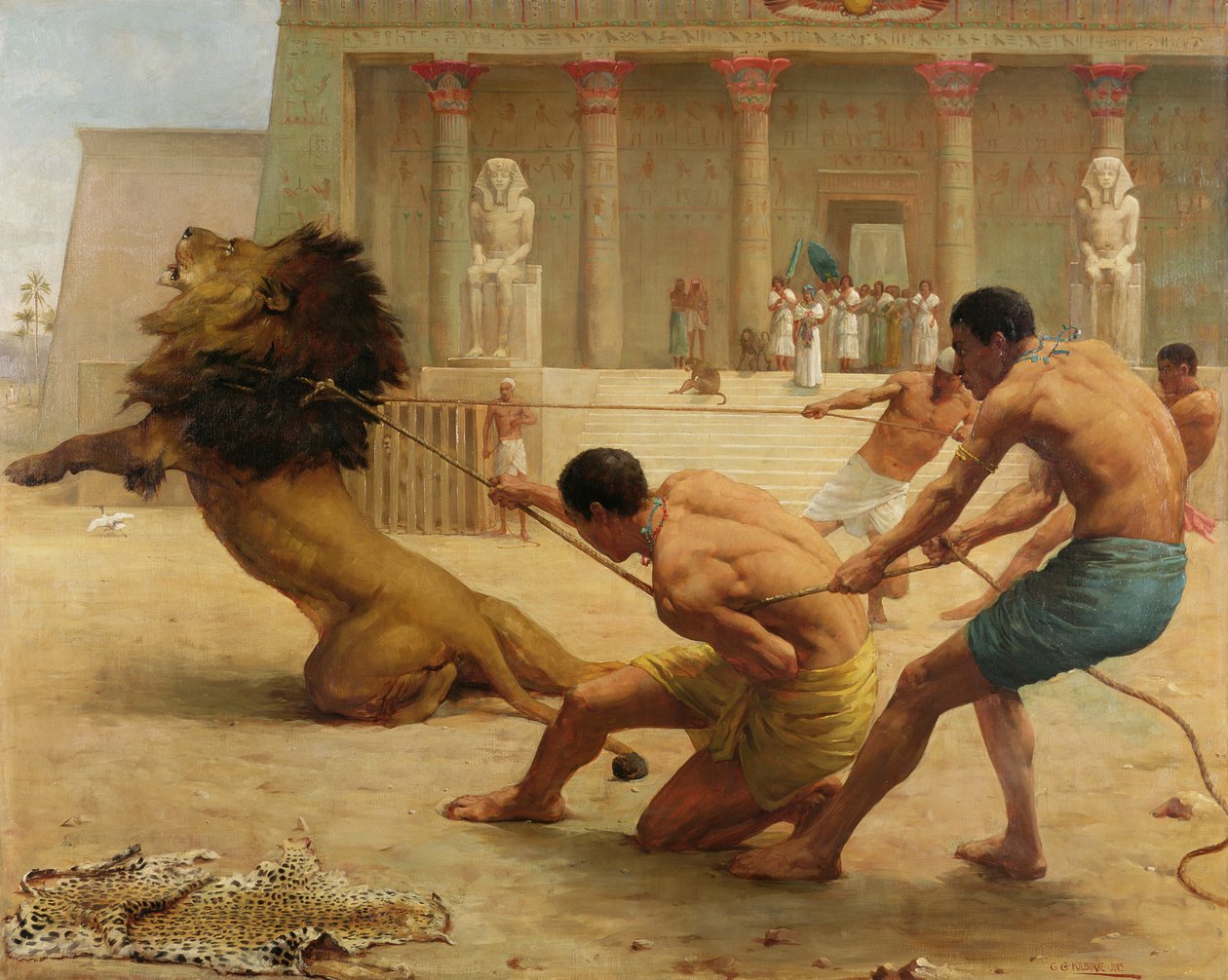 古代のスポーツ 作： ジョージ・グッドウィン・キルバーン