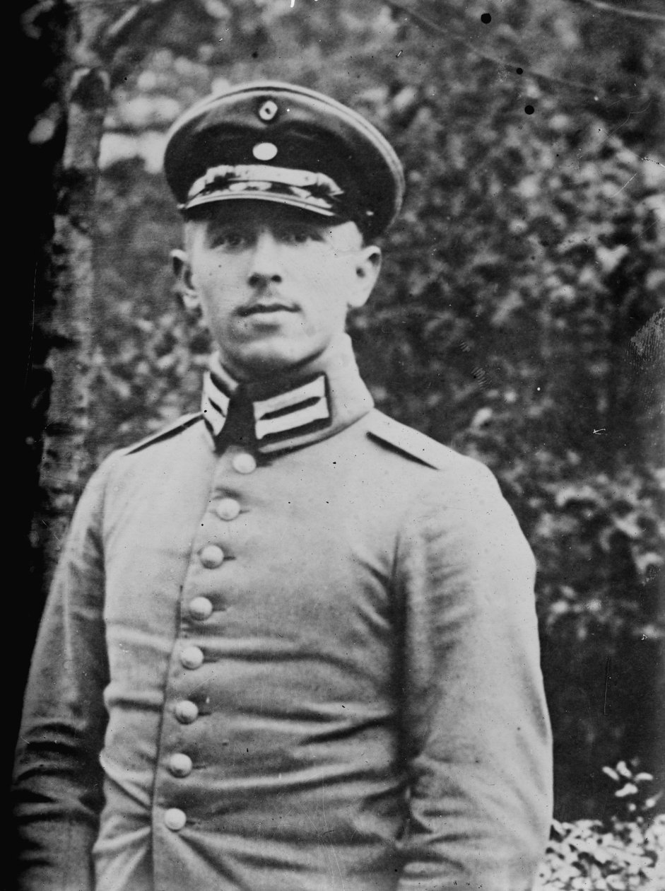 マックス・インメルマン中尉、1916年頃 作： ジョージ・グランサム・ベイン