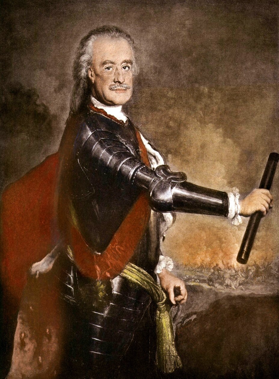 レオポルド・フォン・アンハルト・デッサウ（1676-1747） 作： ジョージ・リシュースキー