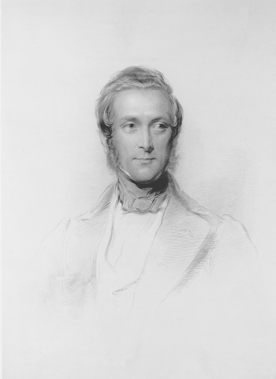 ジェームズラムゼイの肖像、ダルハウジーの10代伯爵、1世侯爵夫人（1812-60） 作： ジョージ・リッチモンド