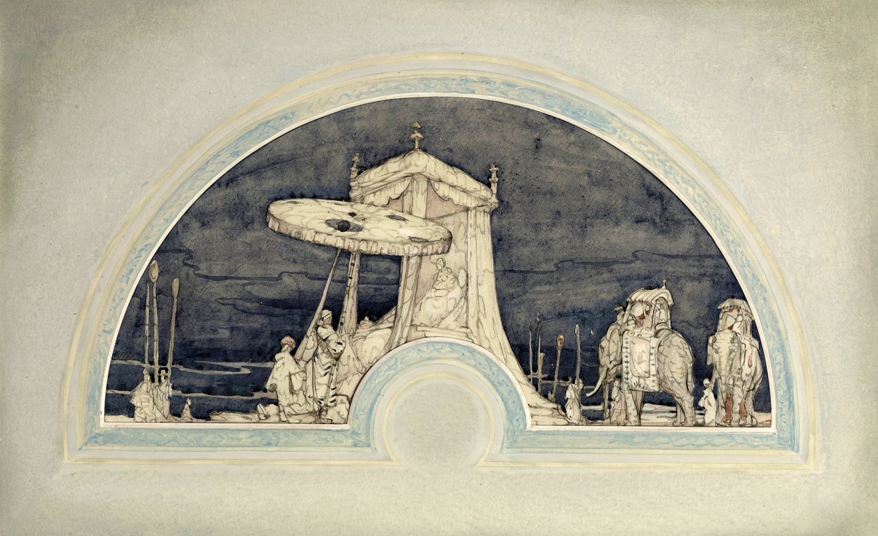 ボンドゥール王女、1910年頃 作： ジョージ・シェリンガム