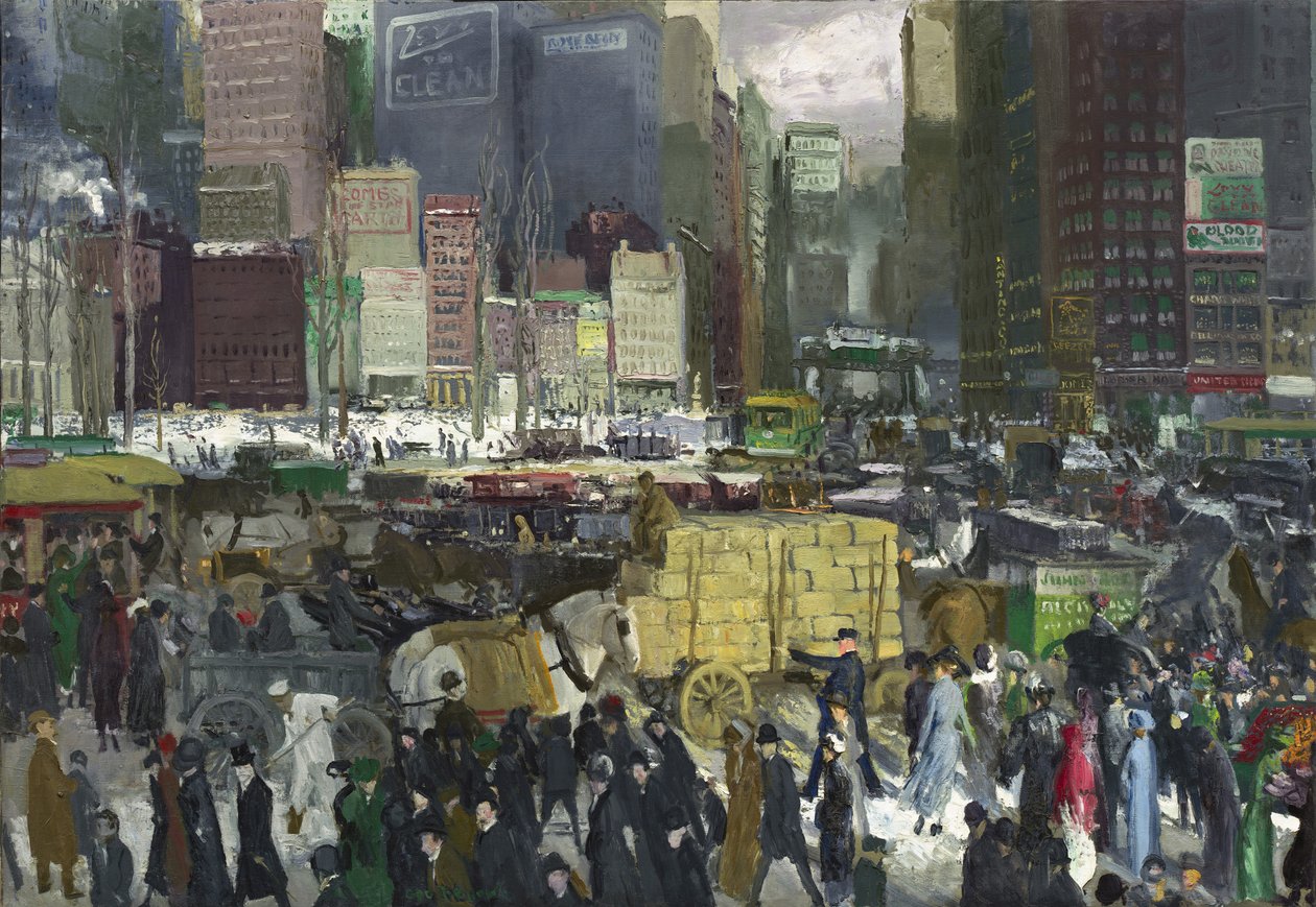 ニューヨーク、1911 作： ジョージウェスリーベローズ