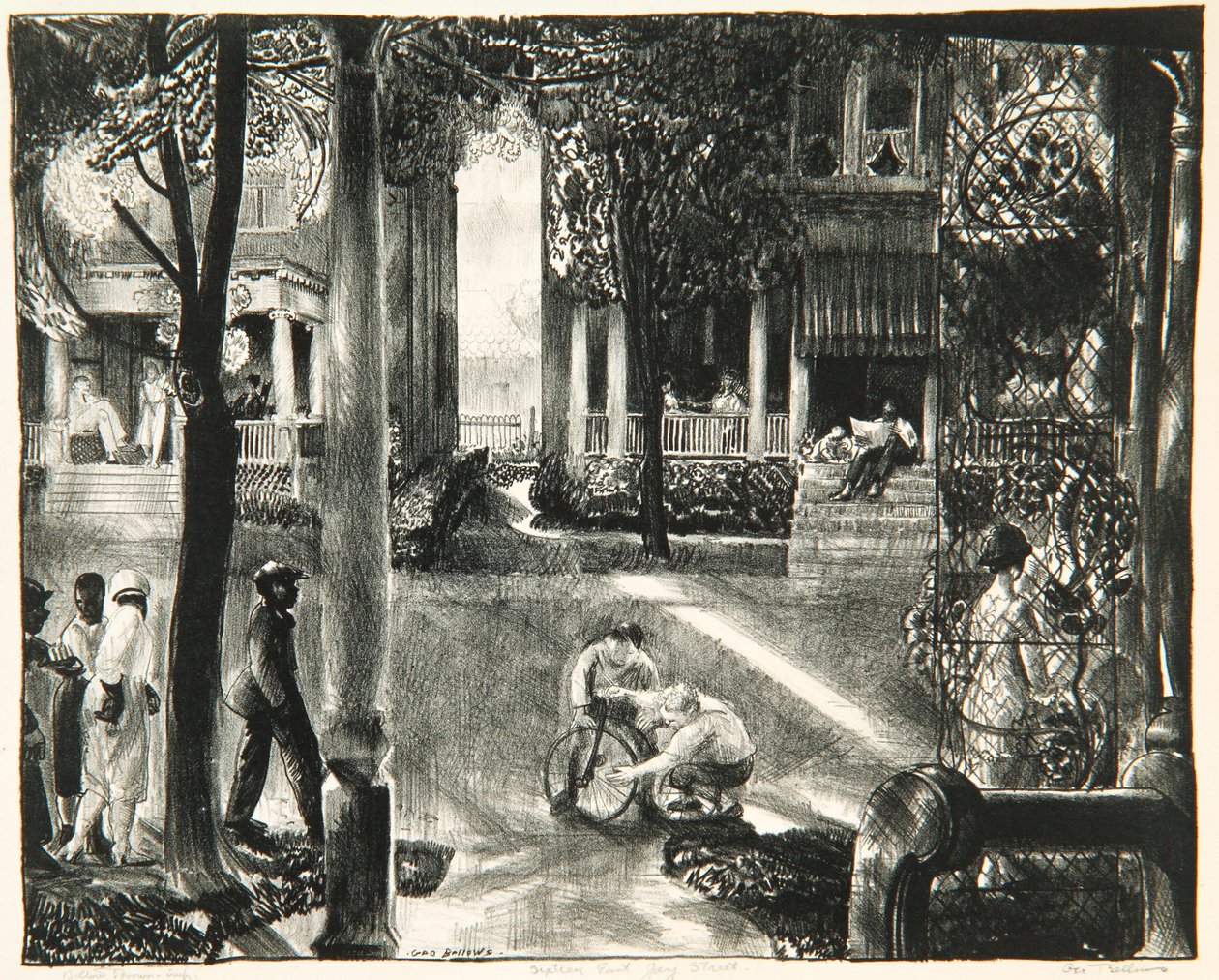 Sixteen East Gay Street、1923年から24年 作： ジョージウェスリーベローズ