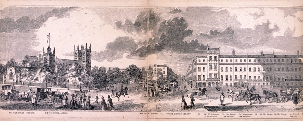 ロンドンのパノラマ、1849 年 作： ジョージCレイトン