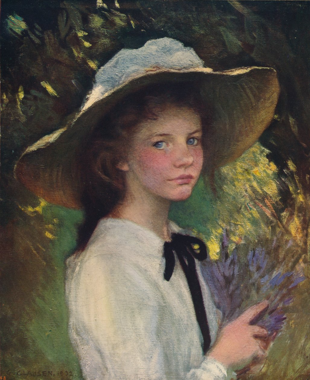 キティ、c1915 作： ジョージ・クラウセン