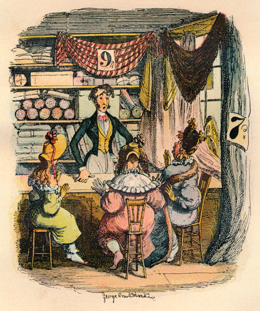 Horatio Sparkins、c1900 作： ジョージ・クルクシャンク