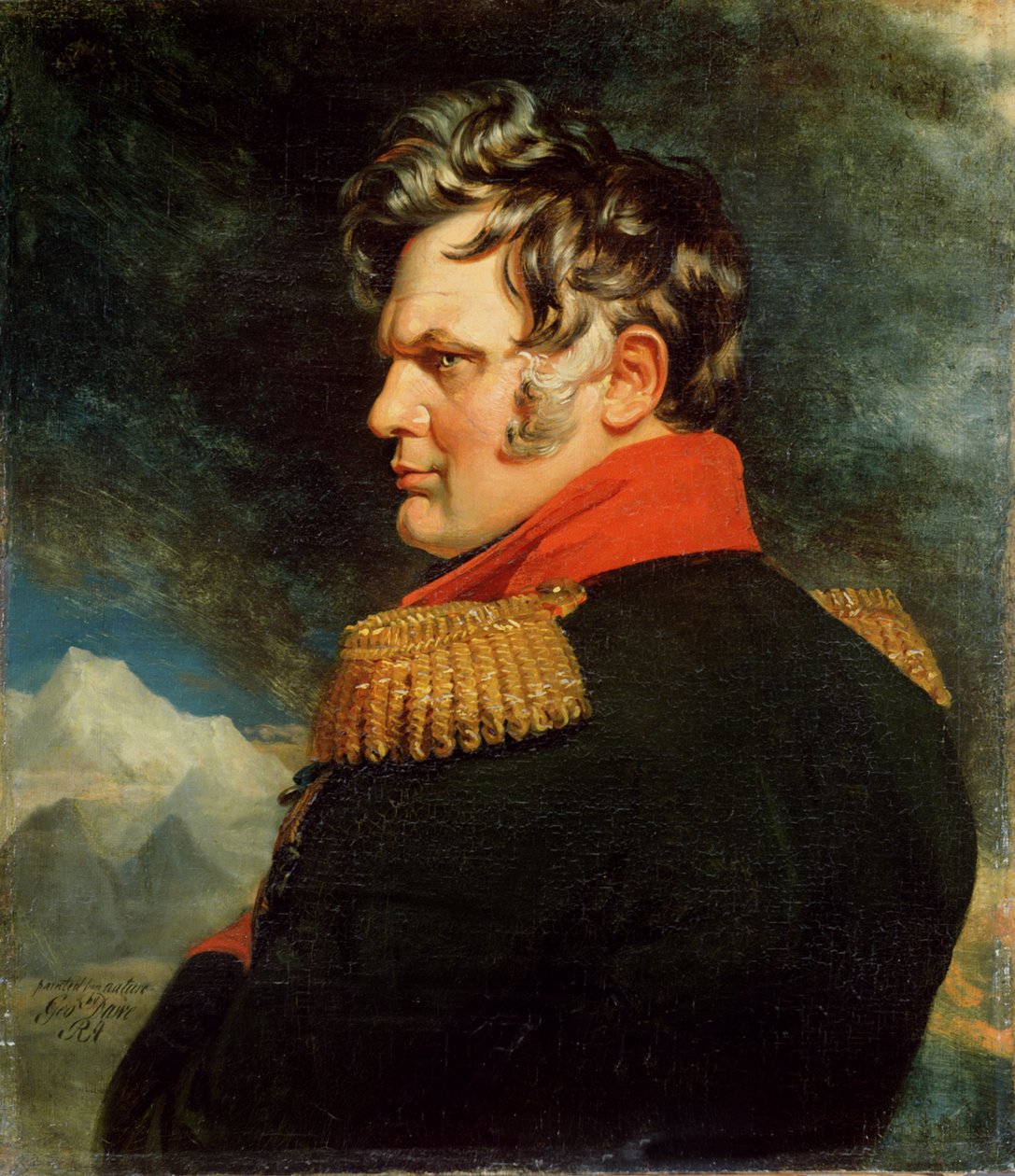 アレクセイ・イェアモロフ将軍の肖像（1772-1861） 作： ジョージ・ドー