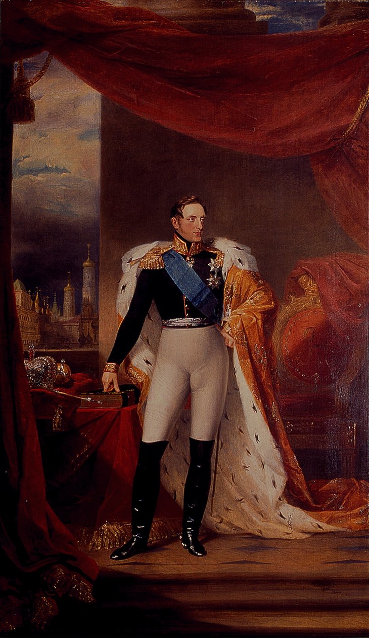 ロシア皇帝ニコライ1世の肖像