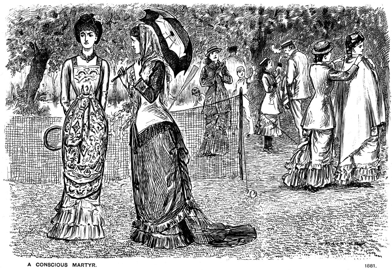 意識ある殉教者、1881年1891年。 作： ジョージ・デュ・モーリエ