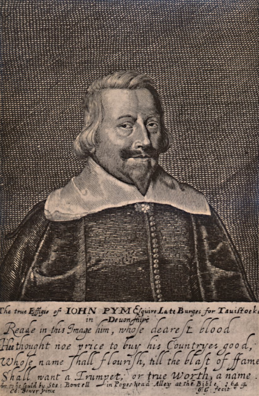 ジョン・ピム、イギリスの国会議員政治家、c1644 1894 作： ジョージ・グローバー