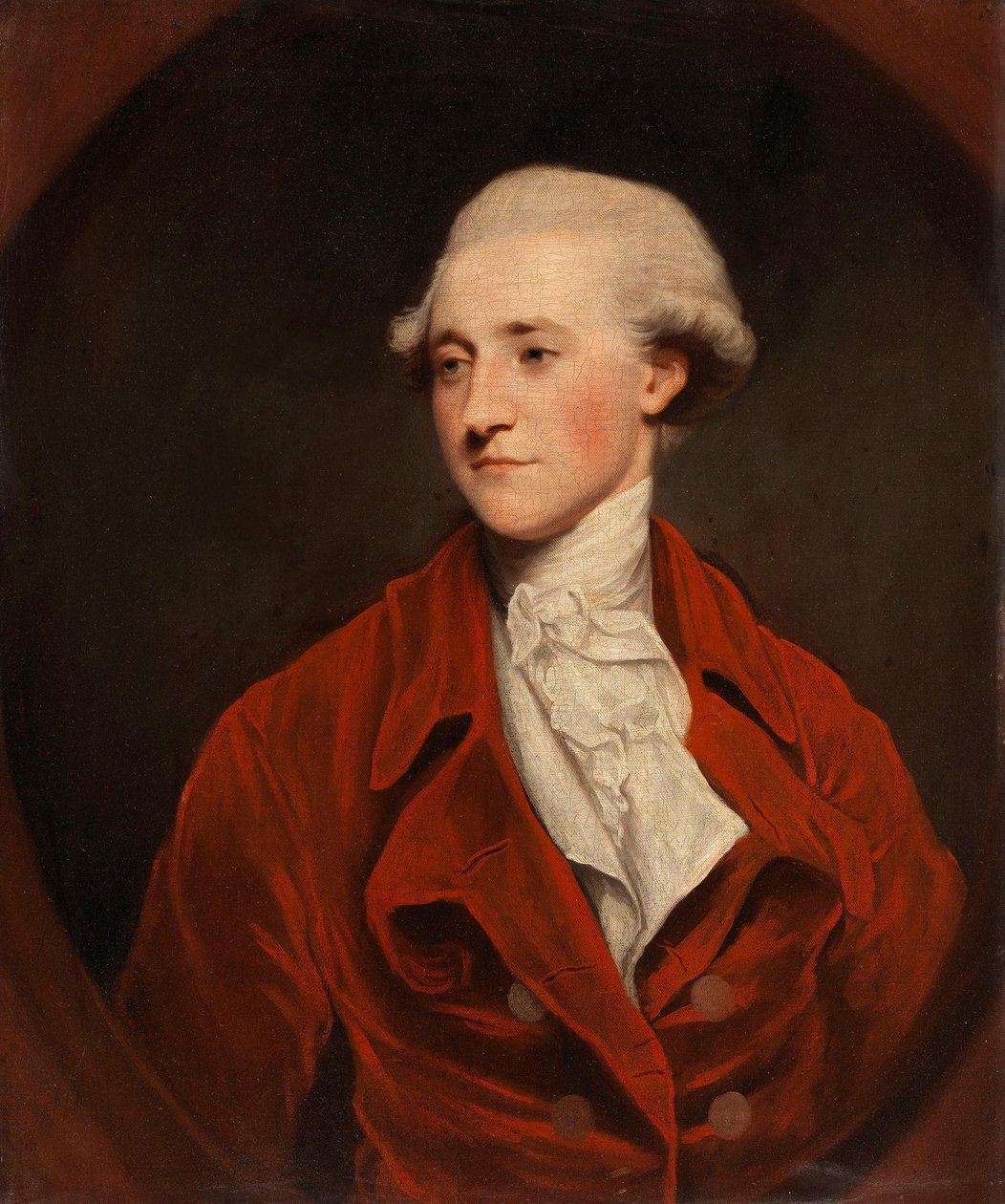 リチャード・バークの肖像、エドマンド・バークの息子、カトリック委員会の議会代理人（1758-1794） 作： ジョージ・ヘイター