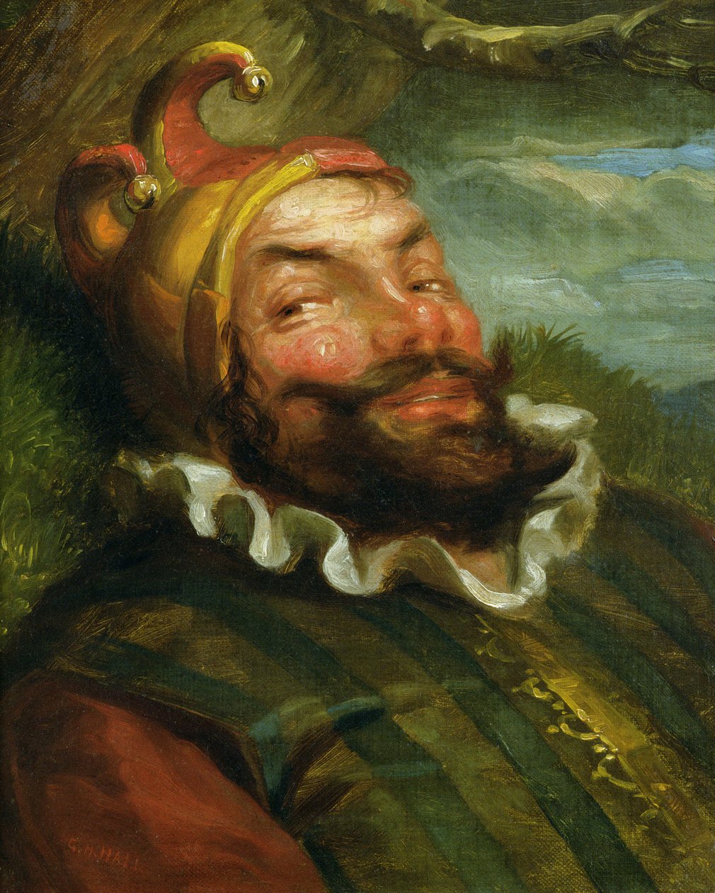 道化師 作： ジョージ・ヘンリー・ホール