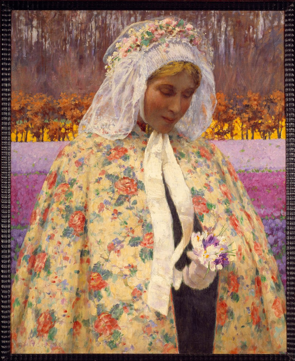 ジョージ・ヒッチコック（1850-1913）の描いた「ラ・マリー」（ec.amer）1906年 個人蔵 作： ジョージ・ヒッチコック