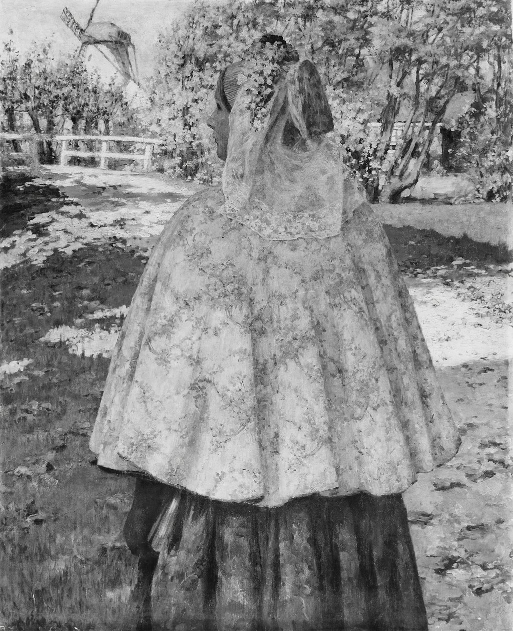 晩課、カリフォルニア。 1895-1900。 作： ジョージ・ヒッチコック