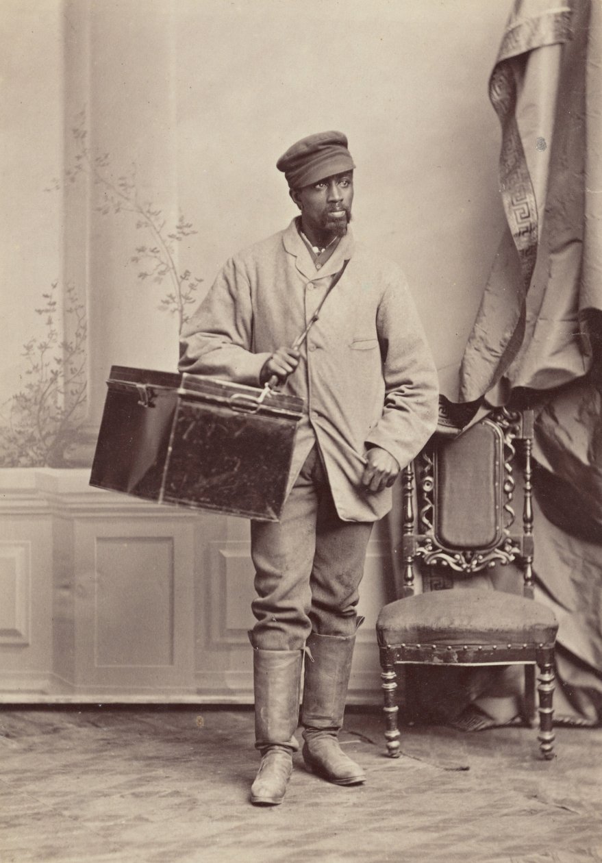 男性の肖像、イェール大学、1869年頃1869年（写真） 作： ジョージ・ケンドール・ウォーレン