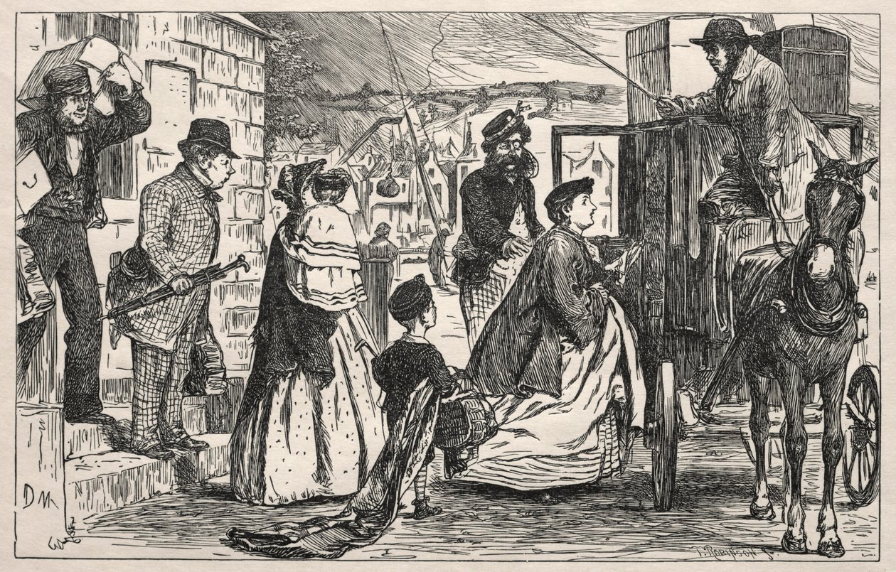 私たちの輝かしい失敗、1865年。 作： ジョージ・ルイ・パルメラ・ブッソン・デュ・モーリエ
