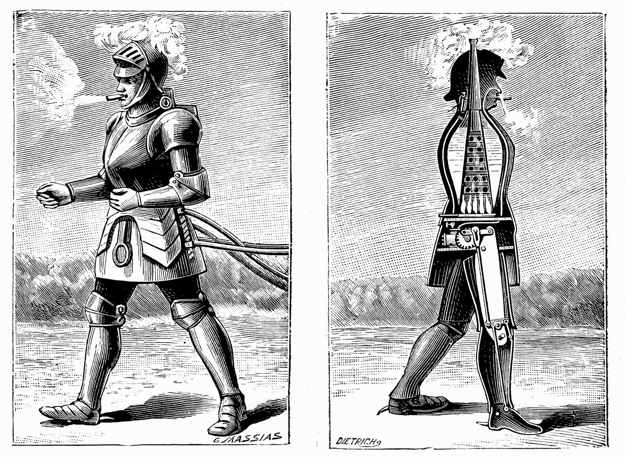 ジョージ・ムーアのスチームマン、1893 作： ジョージ・ムーア