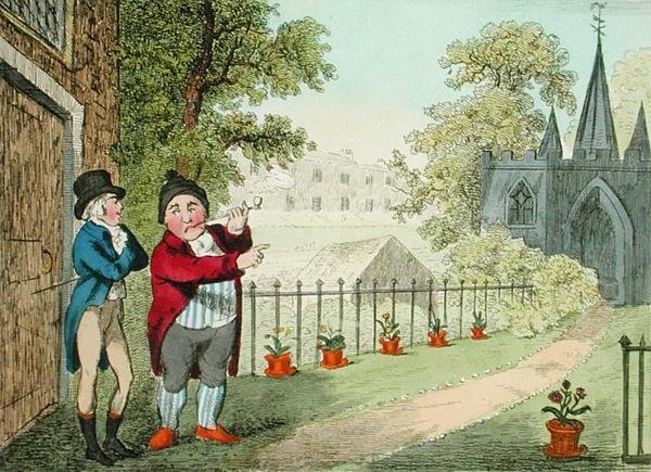 アイザック・クルイックシャンク（1756-c.1811）作、1796年発行（アクアチント）。 作： ジョージ・ムタール（後）ウッドワード