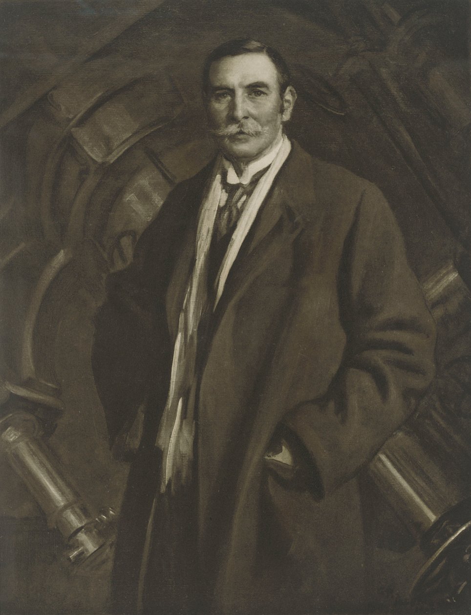 ウィリアム・ヘンリー・マホニー・クリスティー卿、1911年頃（プリント） 作： ジョージ・パーシー（後）ジェイコブ・フッド