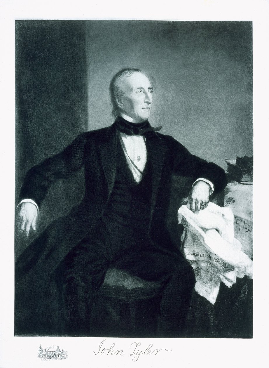 ジョンタイラー、アメリカ合衆国の第10代大統領、パブ。 1901（グラビア）（102588も参照） 作： ジョージピーターアレクサンダーヒーリー