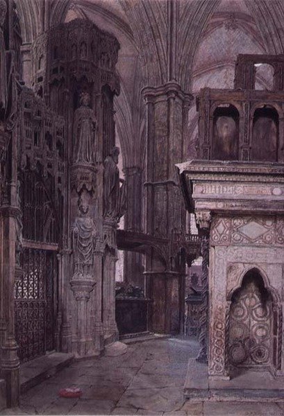 エドワードコンフェッサーズチャペル、ウェストミンスター寺院 作： ジョージプライスボイス