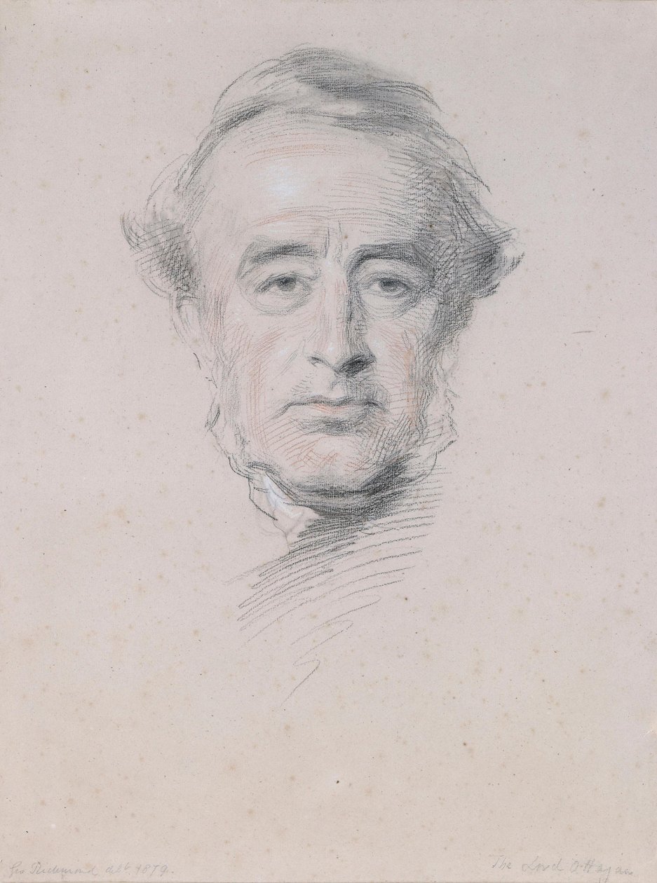 トーマス・オヘイガン、初代オヘイガン男爵（1812-1885）、アイルランド大法官 作： ジョージ・リッチモンド