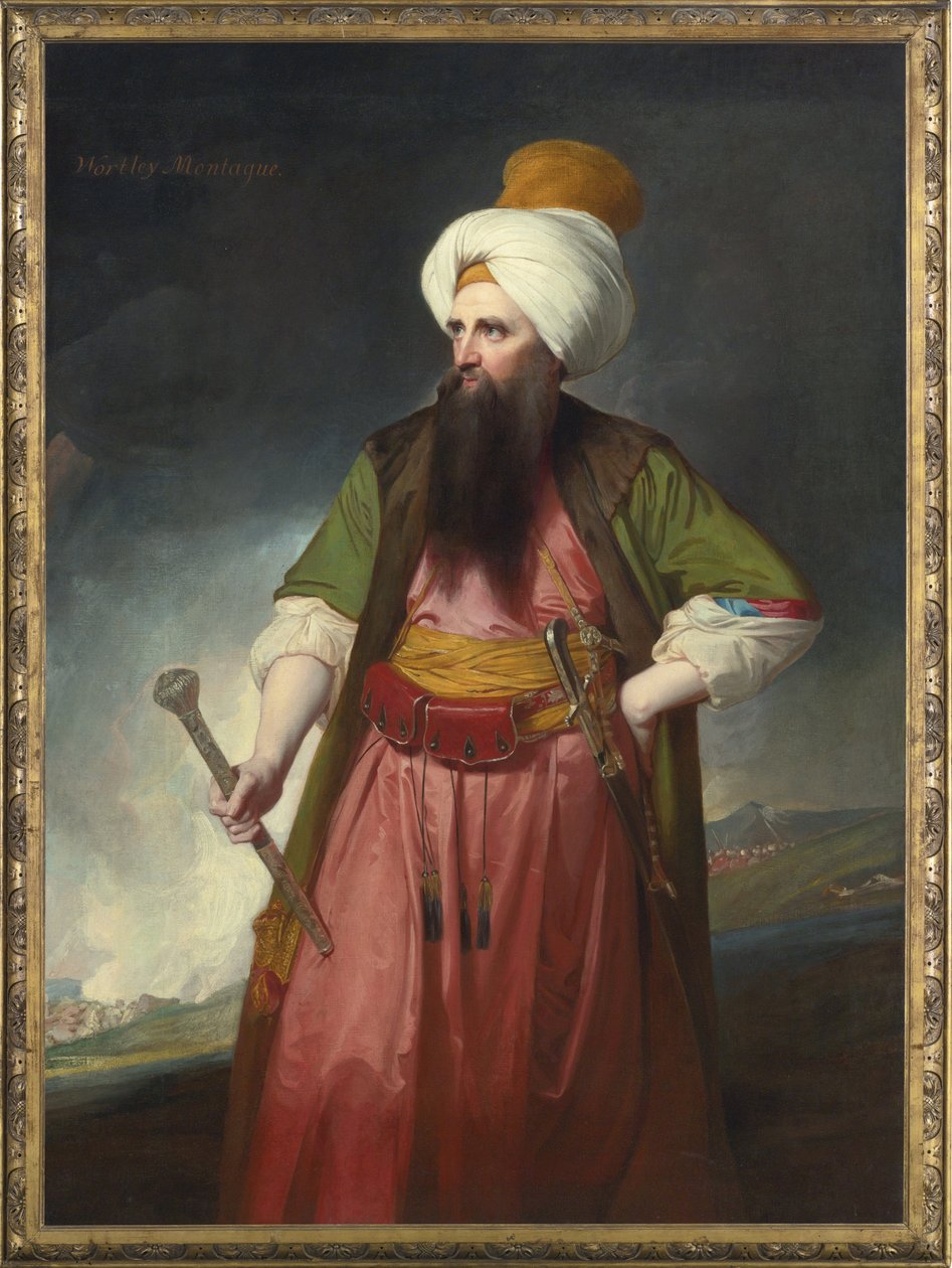 エドワード・ウォートリー・モンタグ（1713-1776）の肖像 - Peinture de George Romney（1734-1802） - 油彩・キャンバス 作： ジョージ・ロムニー