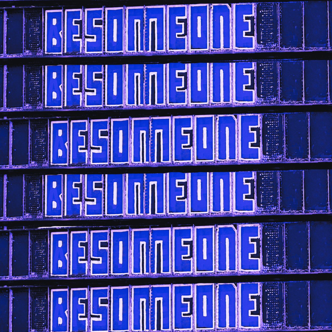 Be Someone, 2023 （キャンバスにアクリル絵の具） 作： ジョージ・ロザリー