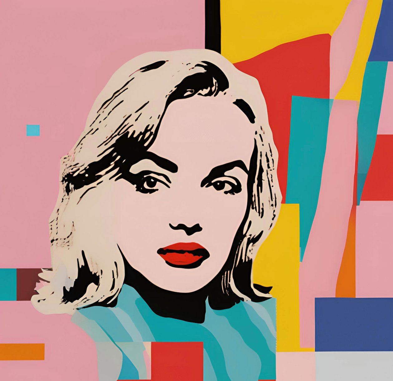 アイコニック・アリュール、21世紀（絵画） 作： ジョージ・ロザリー