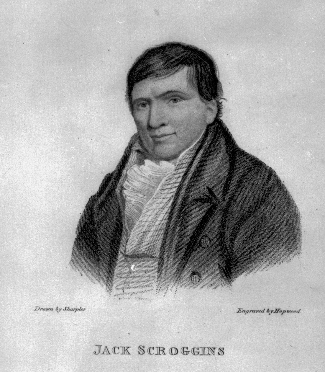 ホップ・スクウッドによって刻まれたジャック・スクロギンズ 作： ジョージ・シャープルズ