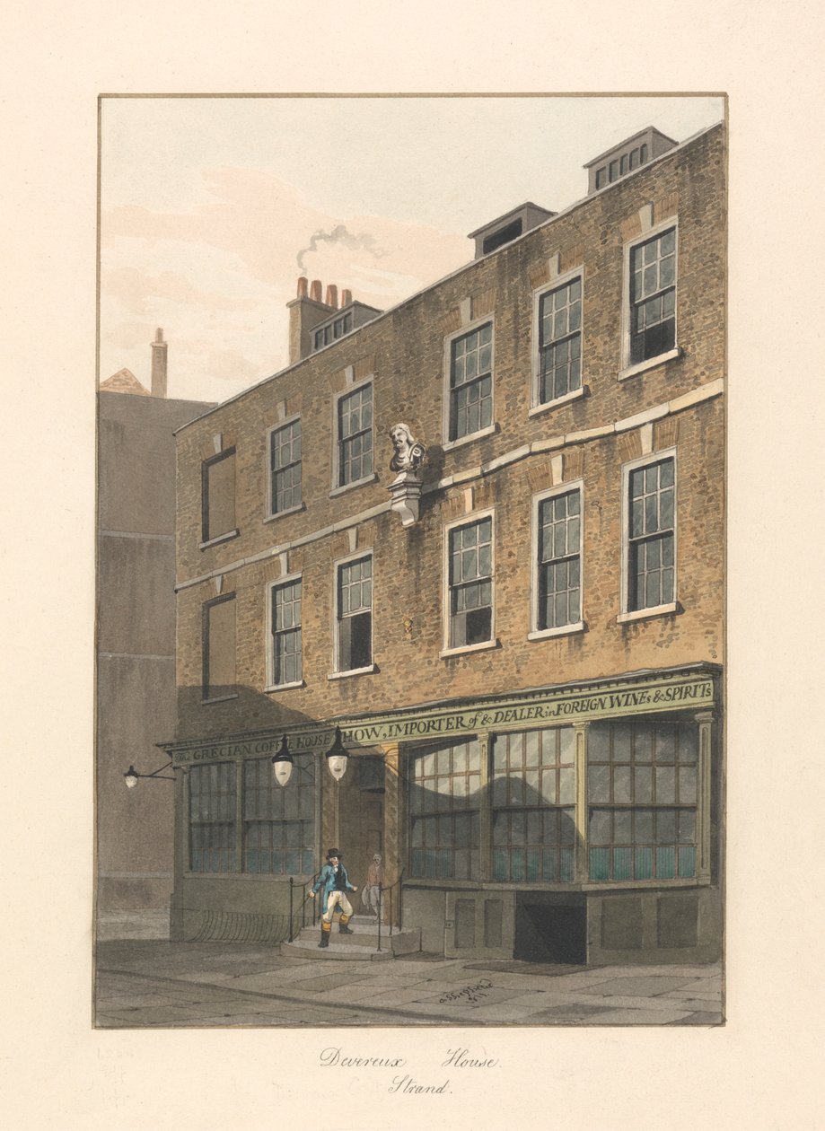 Devereux House, Strand, Londres 作： ジョージシェファード