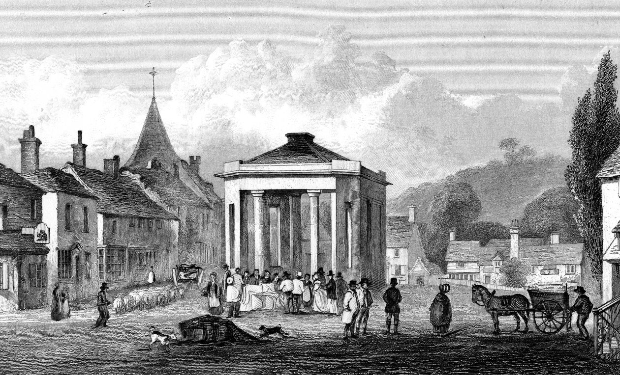 1832年にH.アドラードによって彫刻されたケンタッキー州ウェスターハム 作： ジョージシェパード